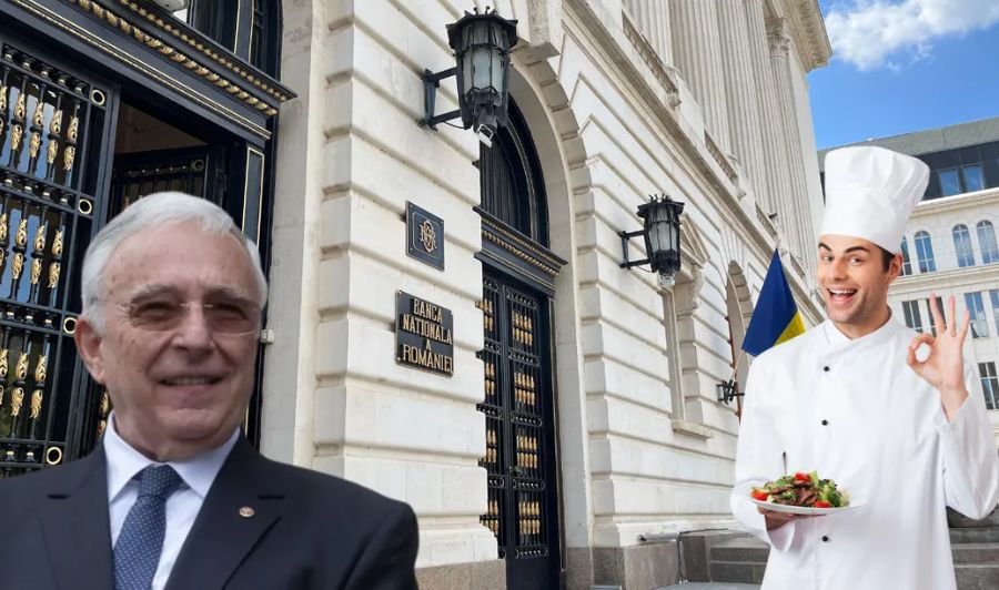 E corect așa, nea Ilie Sărăcie?! Angajații BNR se desfată cu brânzeturi de 200.000 de lei!