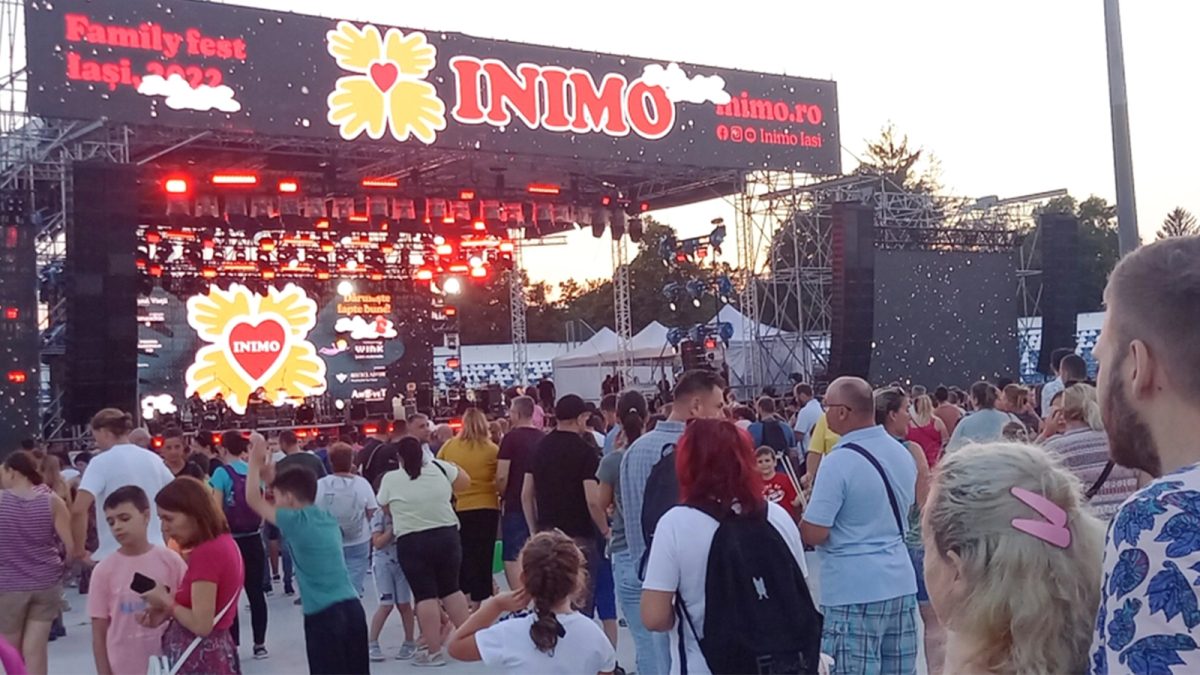 Festivalul INIMO îmbracă peste 10.000 de copii: două zile de muzică și fapte bune la Iași