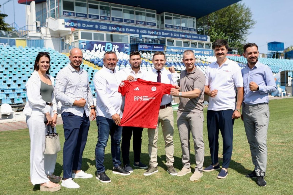 Balkan Pharmaceuticals devine Sponsor Oficial al SC Oțelul Galați pentru următoarele două sezoane competiționale