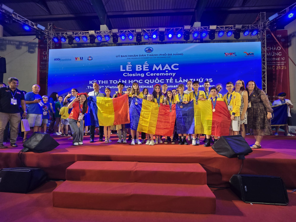 Elevii de la Colegiul Național Iași pe podium la Vietnam International Mathematics Competition
