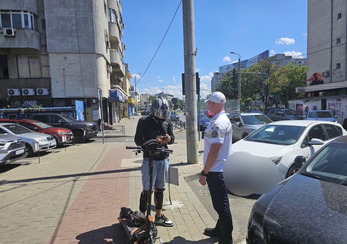 Polițiștii rutieri ieșeni au acționat pentru prevenirea producerii accidentelor rutiere