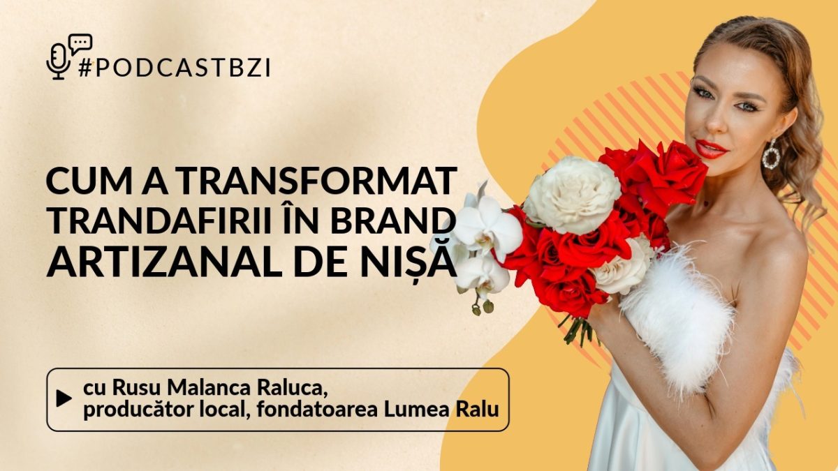 LIVE VIDEO – Rusu Malanca Raluca, producător local, fondatoarea Lumea Ralu, despre cum a transformat trandafirii în brand artizanal de nișă