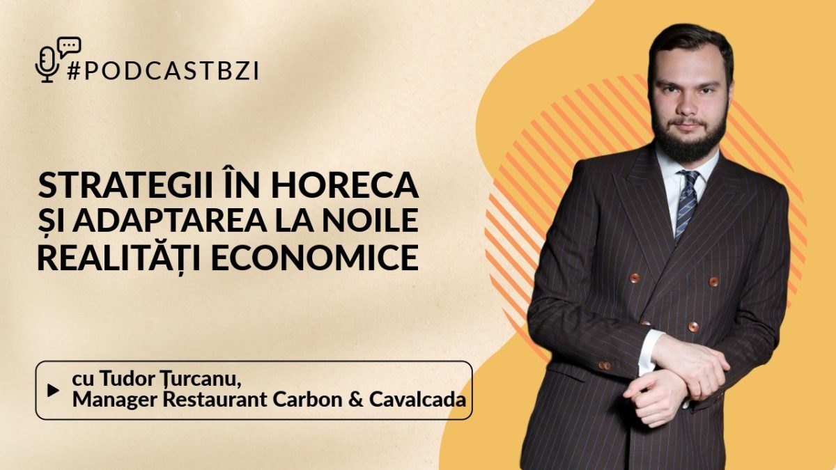 LIVE VIDEO – Tudor Țurcanu, Manager Restaurant Carbon & Cavalcada despre adaptarea la noul TVA și strategii în HoReCa
