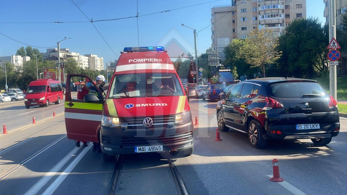 Accident rutier în Nicolina! Un pieton a fost lovit de un autoturism – UPDATE, EXCLUSIV