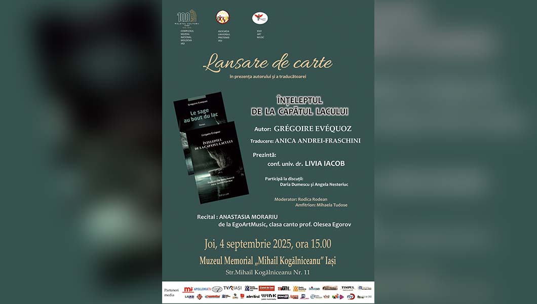 Lansare de carte la Muzeul Memorial „Mihail Kogălniceanu” din Iași