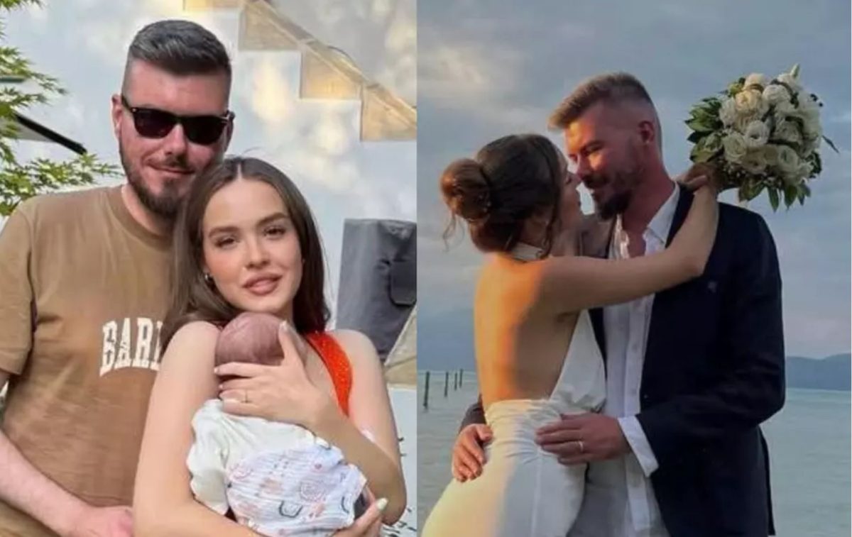 Primele imagini de la nunta Marei, fiica Ralucăi Moianu. Tot atunci a avut loc și botezul