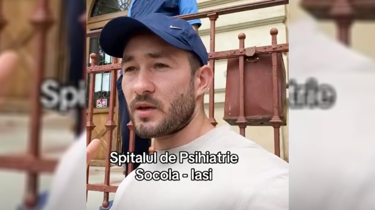 Situație revoltătoare la un spital din Iași. Un influencer a pătruns în Institutul de Psihiatrie „Socola” și i-a filmat pe pacienți! Imaginile au fost postate mai apoi pe TikTok și au devenit virale