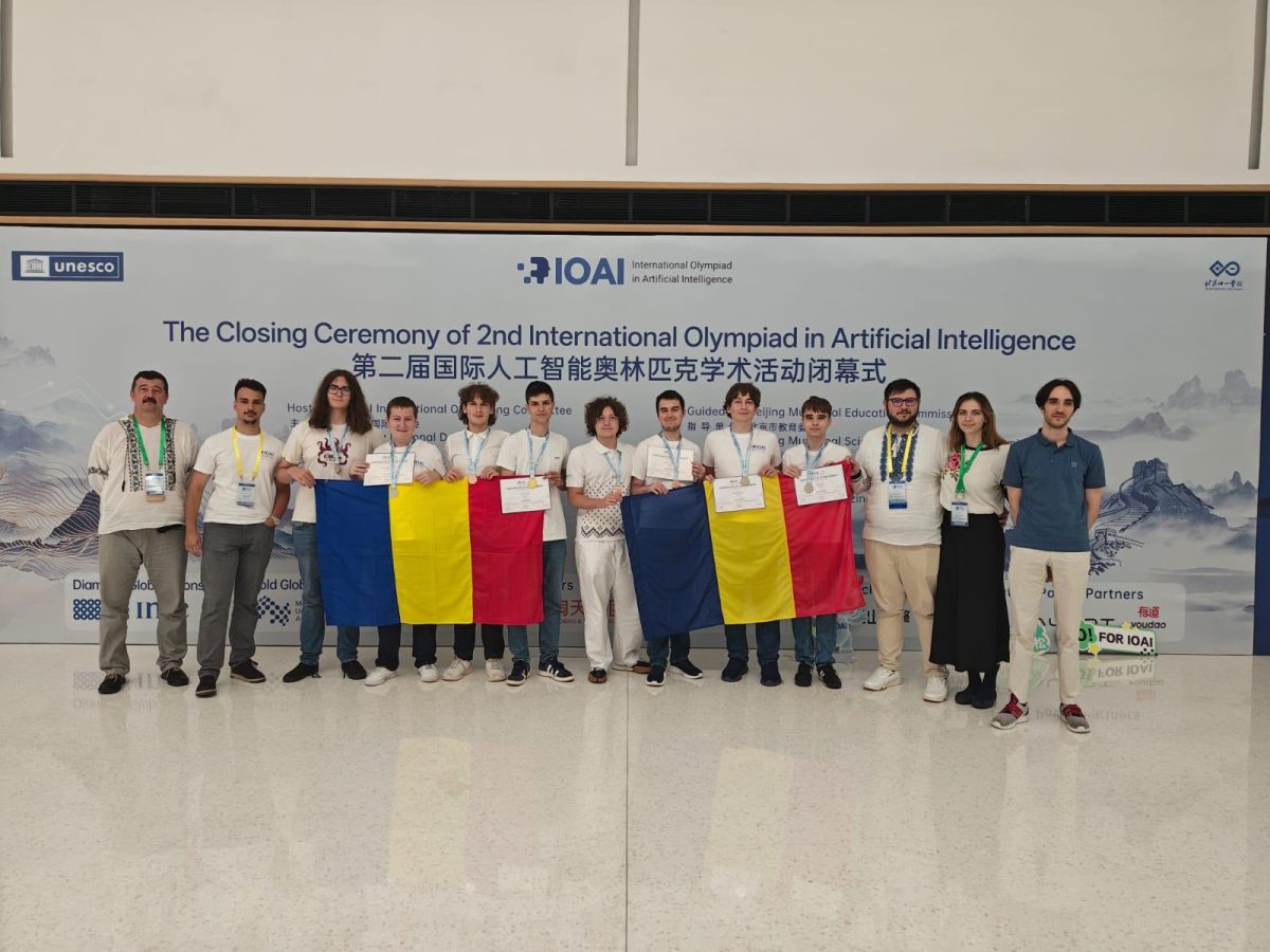Medalie de bronz la Olimpiada Internațională de Inteligență Artificială obținută de Ștefan-Alexandru Asandei, elev al Colegiului Național Iași