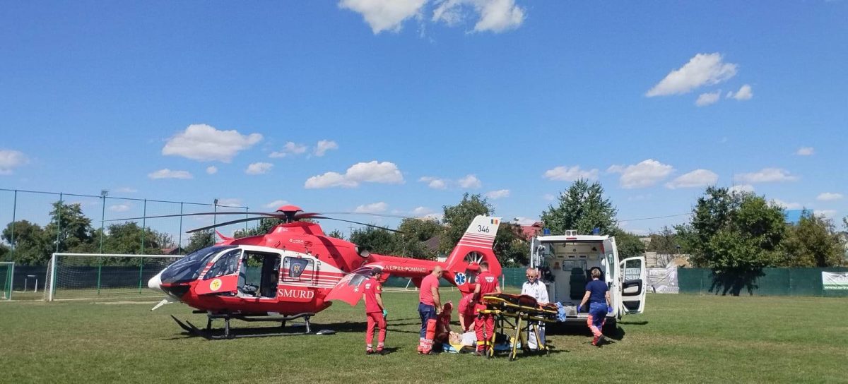 A făcut infarct și a fost salvată în ultima clipă! O femeie de 75 de ani din Neamț, transferată de urgență la Iași