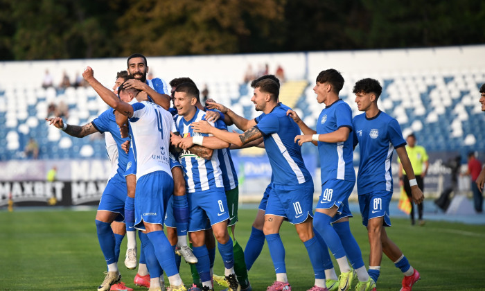 Victorie categorică pentru Politehnica Iași! A spulberat-o pe Gloria Bistrița cu 3-0