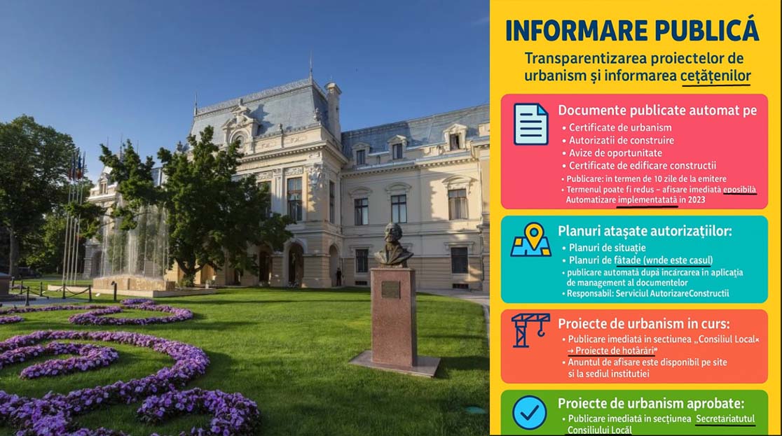 Primăria Iași se face de râs! Greșeli de ortografie în postările oficiale pentru informarea cetățenilor