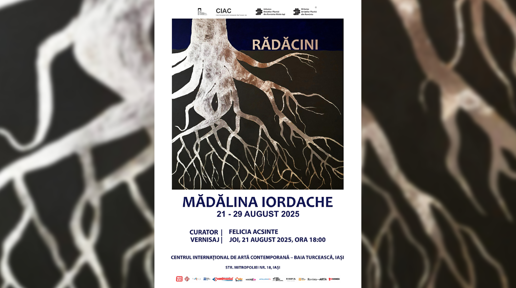 Descoperă „Rădăcini”: Expoziție de pictură care aduce natura și memoria afectivă în centrul Iașului