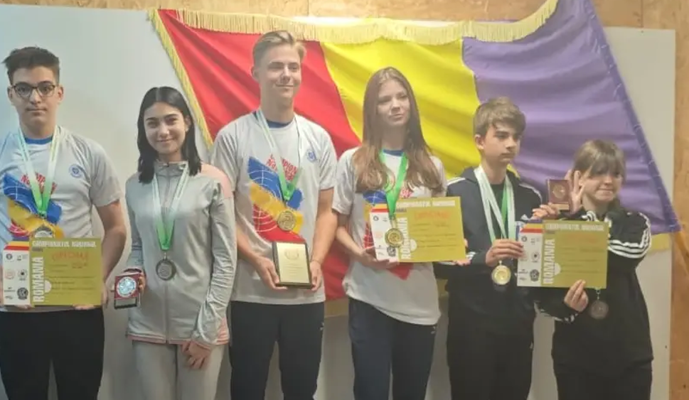 Bilanț de excepție la Campionatele Naționale de tir sportiv pentru juniori III