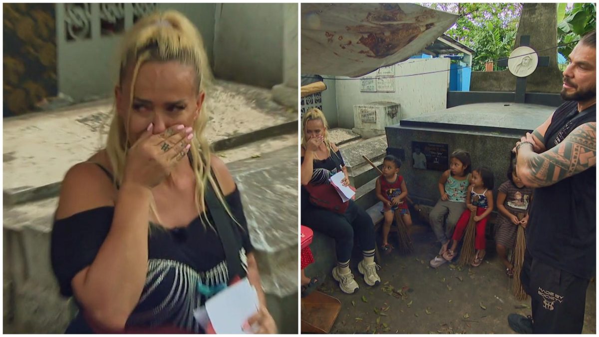 Anda Adam, copleșită de durere la Asia Express! A plâns minute în șir în Cimitirul de Nord din Manila