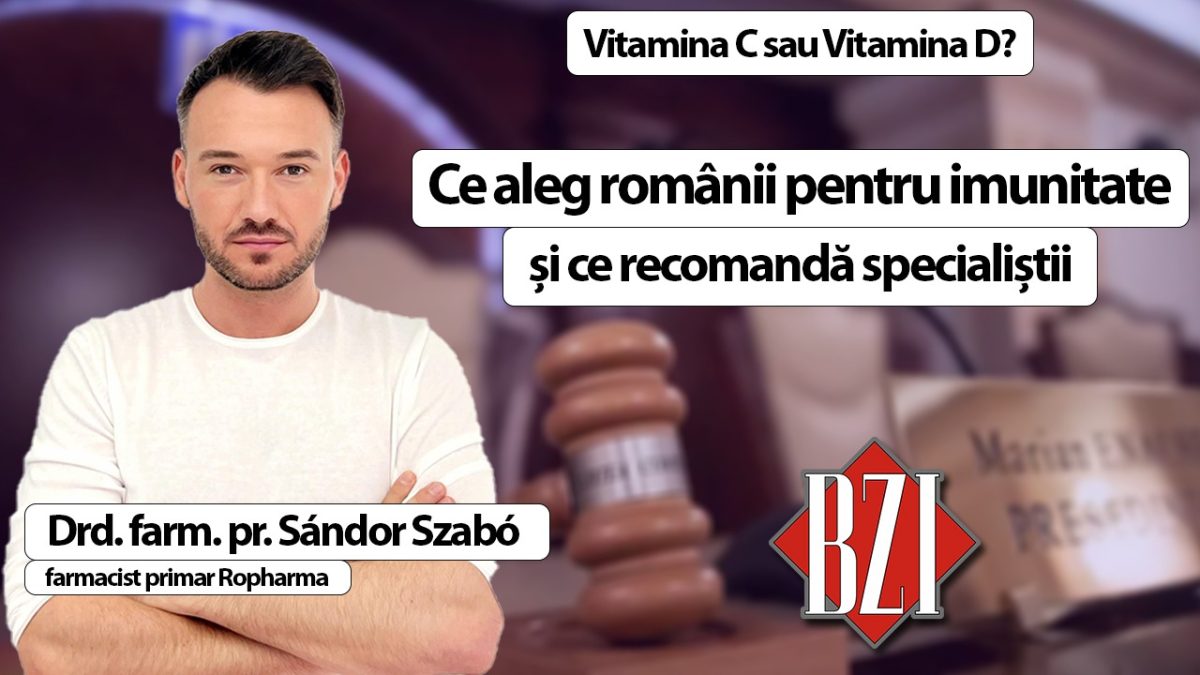 Vitamina C sau Vitamina D? Ce aleg românii pentru imunitate și ce recomandă specialiștii