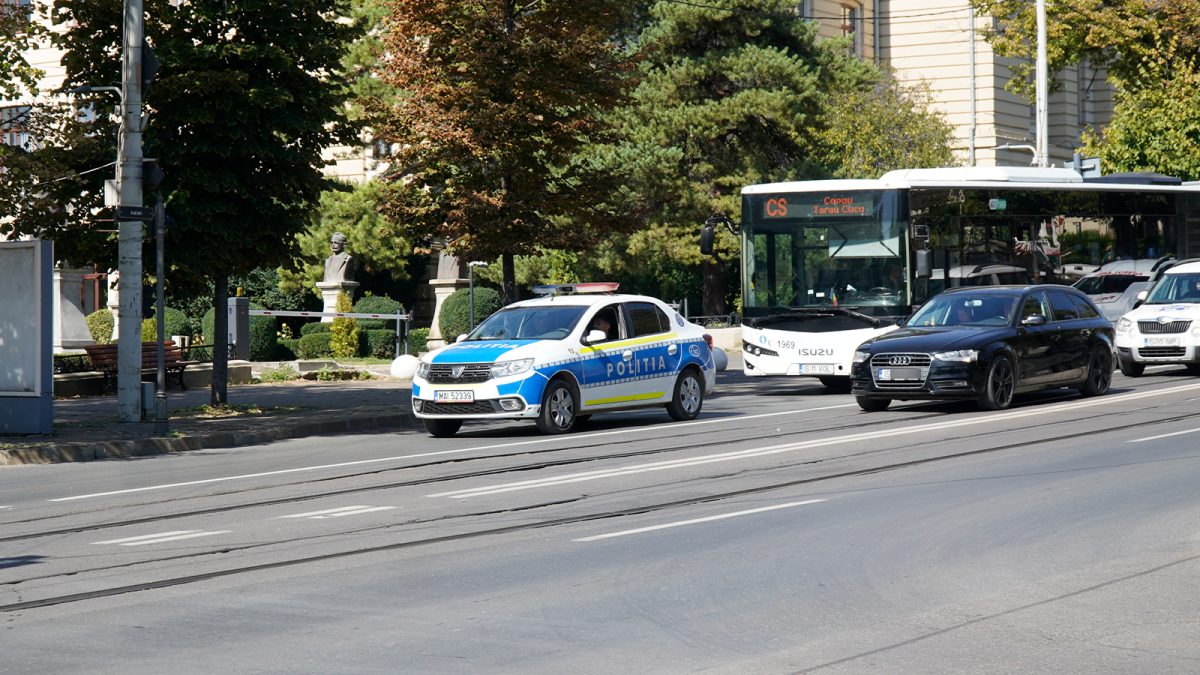 Zeci de amenzi au fost împărțite de polițiști, în municipiul Iași. Iată care au fost neregulile constatate