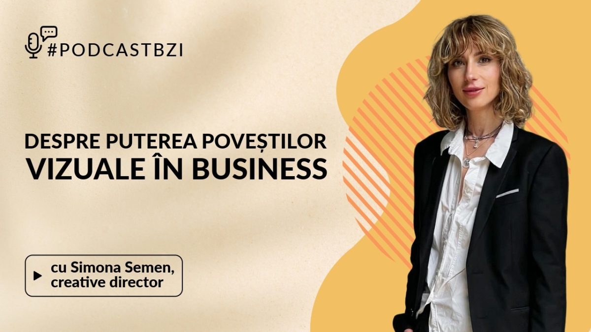 LIVE VIDEO – Simona Semen, creative director, despre puterea poveștilor vizuale în business