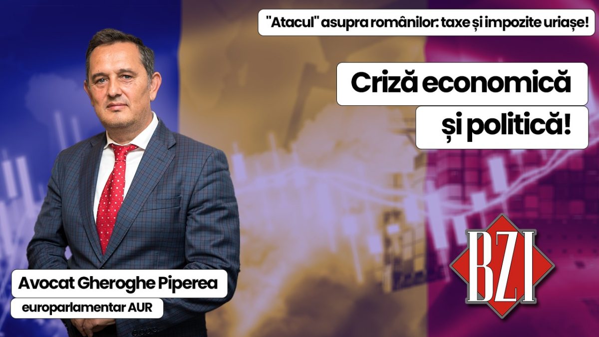 Super-analiză și dezbatere națională și europeană BZI LIVE alături de celebrul avocat Gheorghe Piperea, europarlamentarul AUR care a provocat un adevărat cutremur la Bruxelles