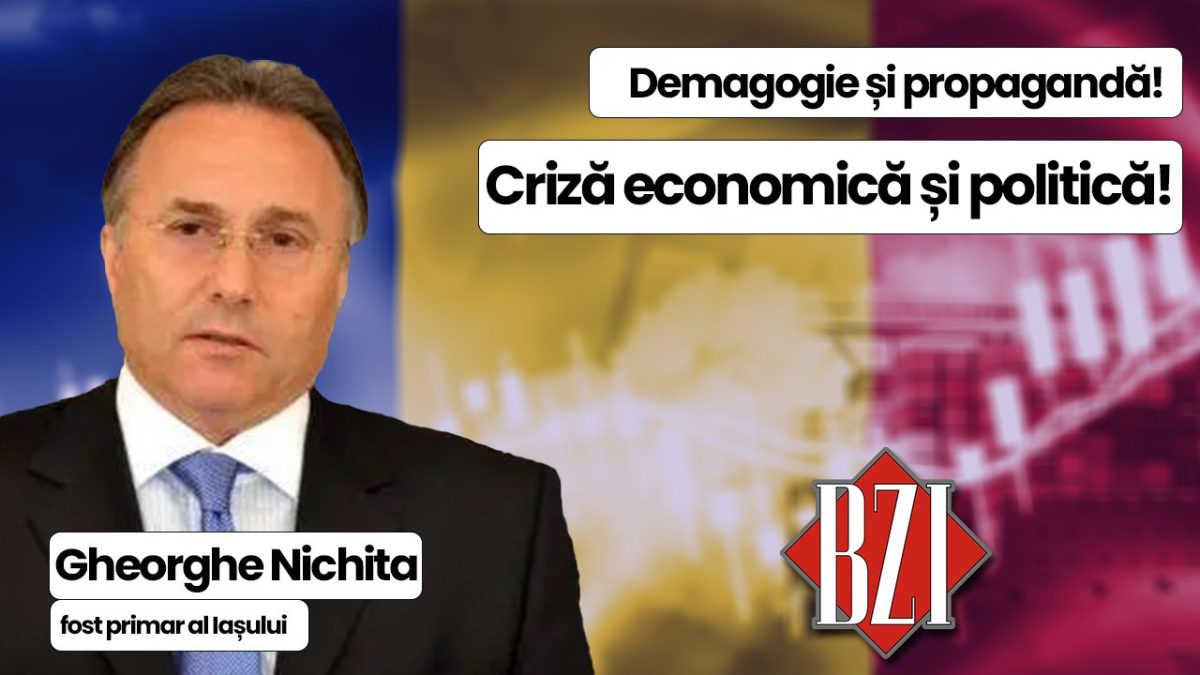 Ediție exclusivă BZI LIVE alături de invitatul permanent Gheorghe Nichita, fostul primar al Iașului. Analiza, la zi, a celor mai importante subiecte ale momentului