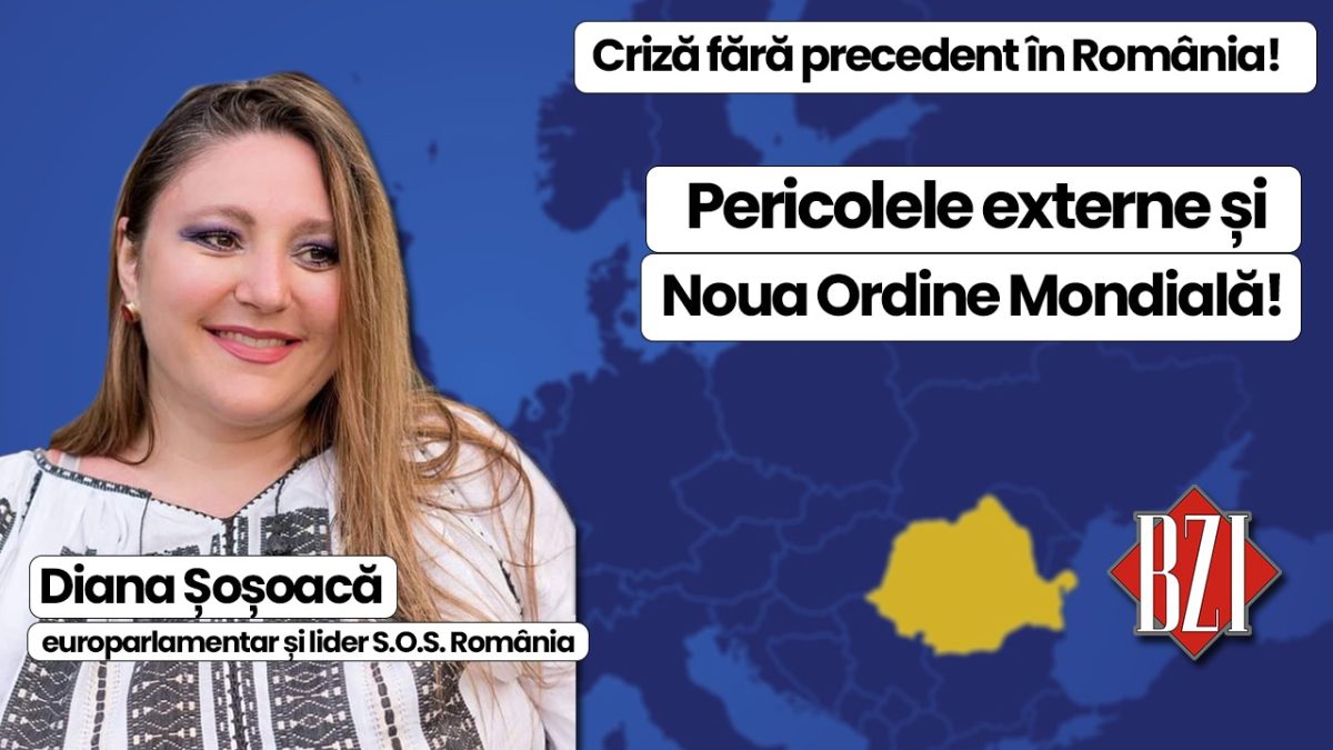 Super-dialog special BZI LIVE alături de invitatul permanent, liderul S.O.S. România și europarlamentar Diana Șoșoacă! Totul despre situația gravă din țară și riscurile externe