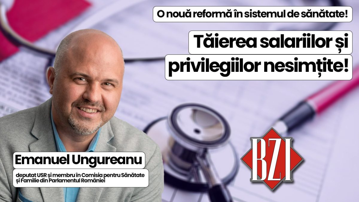 Ediție specială BZI LIVE alături de Emanuel Ungureanu, deputat USR, membru în Comisia pentru Sănătate și Familie din Parlamentul României! De la cazul șocant al judecătorului care a refuzat tratamentul unui pacient cu cancer, reforma din sistemul sanitar la tăierea salariilor nesimțite