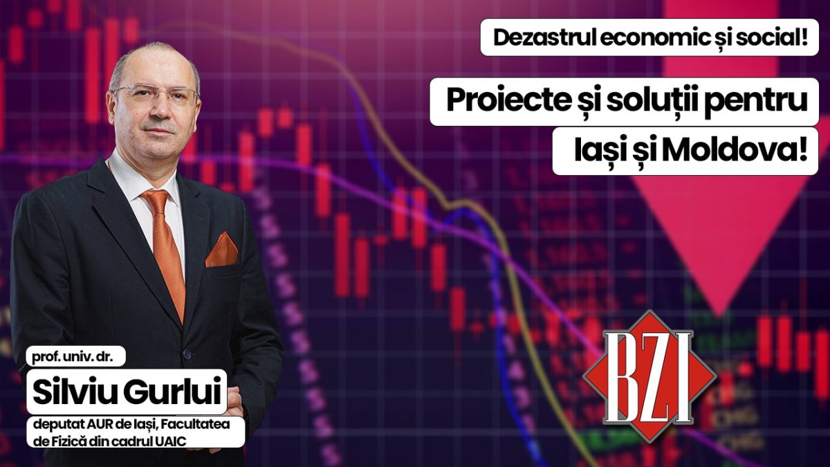 Ediție specială BZI LIVE alături prof. univ. dr. Silviu Gurlui, deputat AUR de Iași (Facultatea de Fizică – Universitatea „Cuza” din Iași). Analiza realităților românești, pericolele externe, soluții pentru Iași și Moldova
