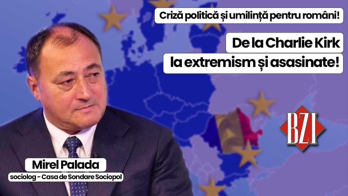 Top talk-show BZI LIVE special alături de invitatul permanent Mirel Palada, hâtrul și incisivul sociolog – Casa de Sondare Sociopol! De la criza din țară, la drone, pericole externe și umilirea românilor de către useriști