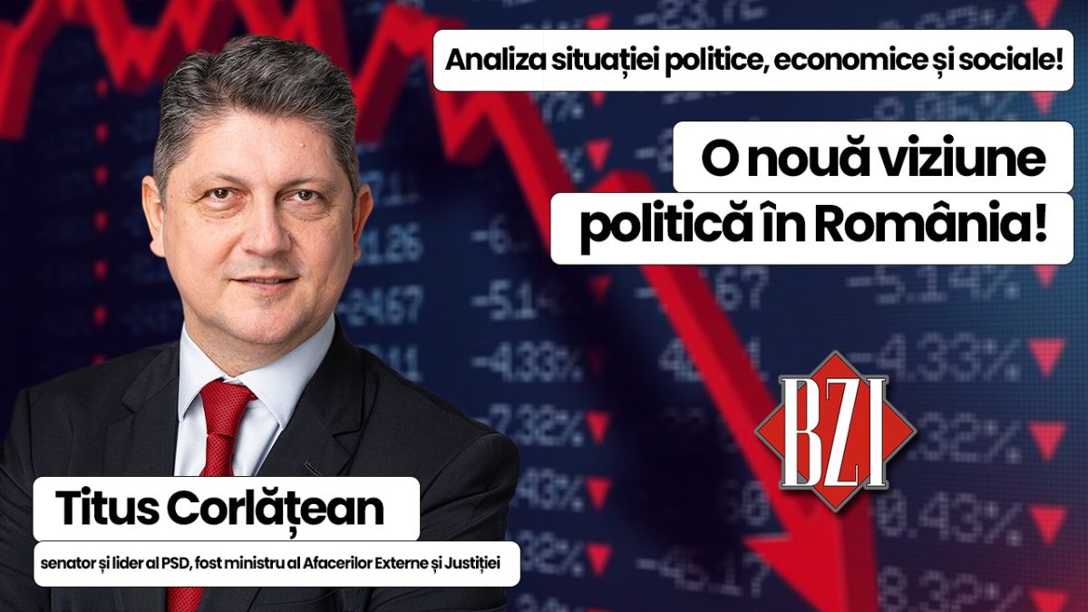 Super-ediție exclusivă BZI LIVE alături de Titus Corlățean, senator al României, important lider al PSD respectiv fost ministru al Afacerilor Externe și Justiției