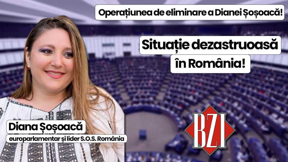 Super-ediție specială BZI LIVE alături de liderul S.O.S. România Diana Șoșoacă, europarlamentar român! Dialog de zile mari necenzurat și direct cu dezvăluiri uluitoare