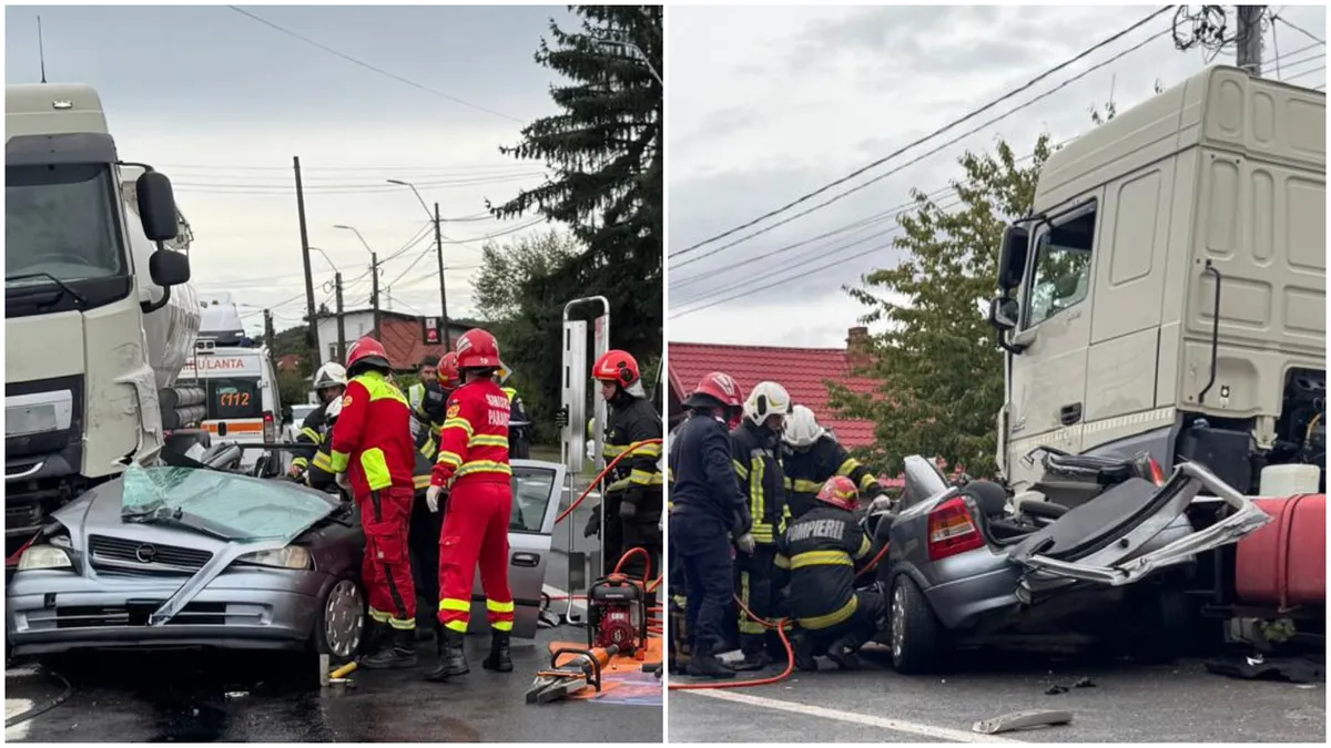 Accident mortal pe DN7 la Bascov! Trei persoane și-au pierdut viața, traficul complet blocat