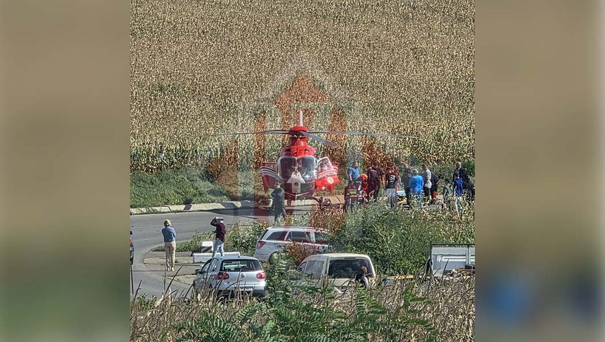 Accident rutier cu victime, la Șipote. Elicopterul SMURD Iași a intervenit