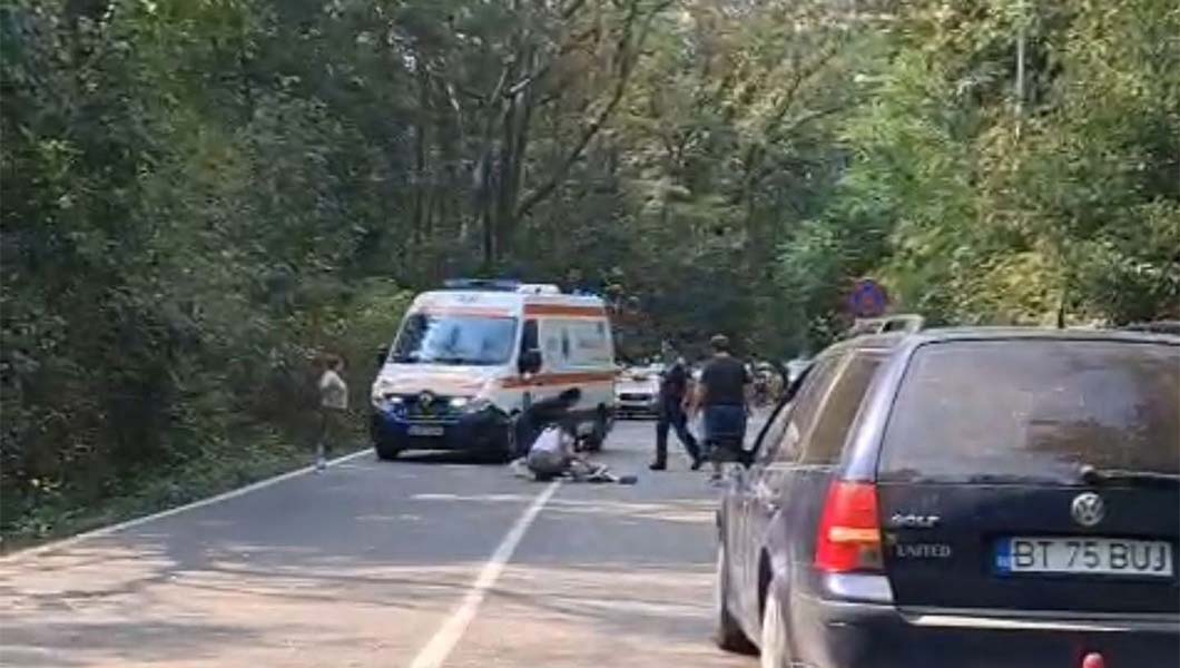 Accident rutier la Ciric! Doi copii cu o trotinetă sunt implicați