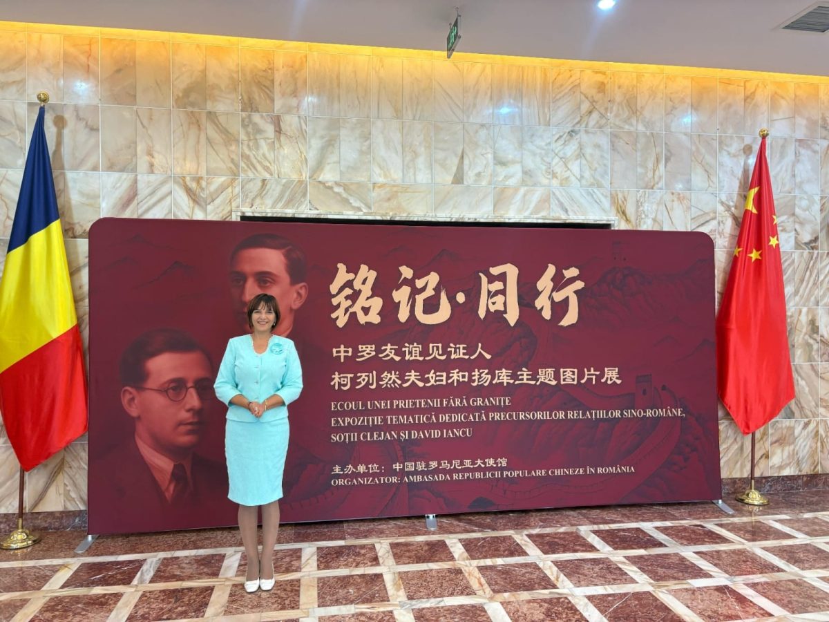 Cristina Emanuela Dascălu, deputat AUR, la comemorarea a 80 de ani de la victoria poporului chinez (P)