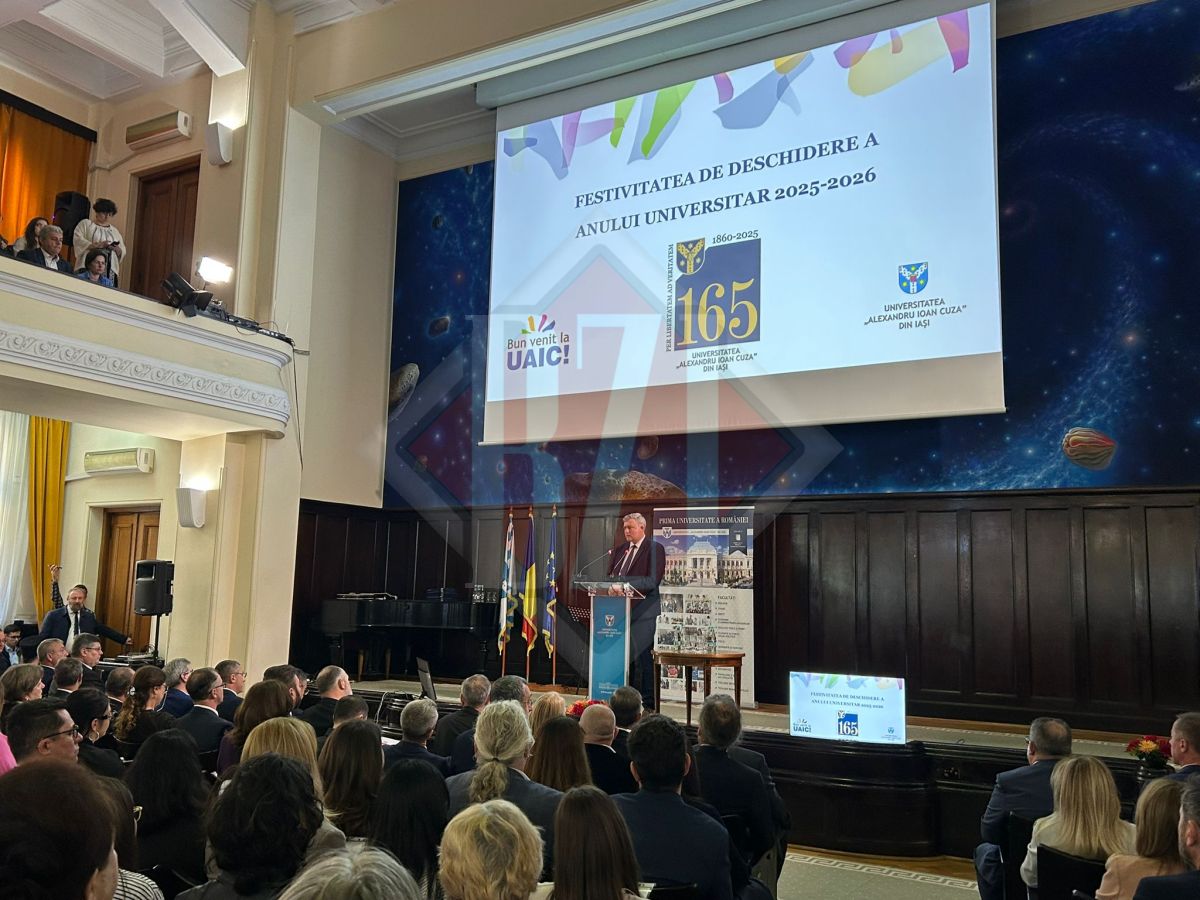 A început anul universitar la UAIC Iași! Festivitate de deschidere cu mare fast 