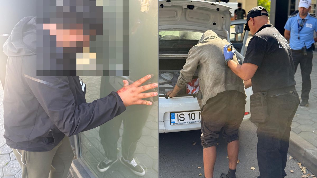 Doi tineri s-au luat la bătaie în centrul municipiului Iași! Motivul incredibil de la care a pornit totul: „Am chemat ambulanța, avea mult sânge pe față”