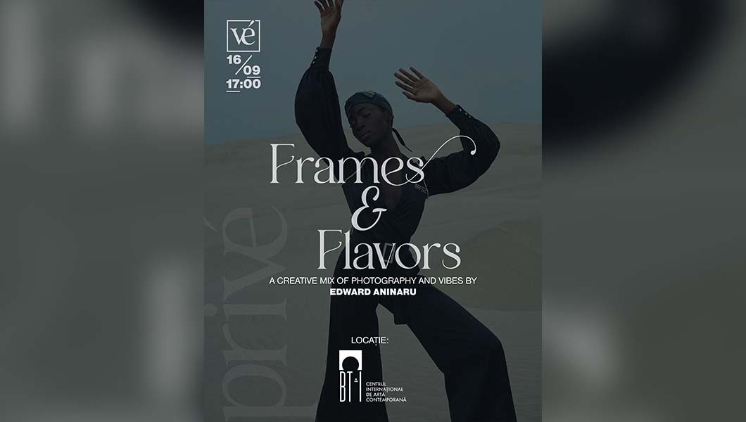 Pe 16 septembrie, Edward Aninaru aduce fotografia la viață, într-un eveniment live inedit la Baia Turcească: Frames&Flavors