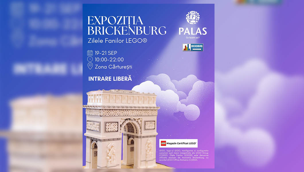 Weeekend plin de evenimente, la Palas: Zilele Fanilor LEGO®, Wedding Days, târg dedicat cămășilor tradiționale și multe alte surprize