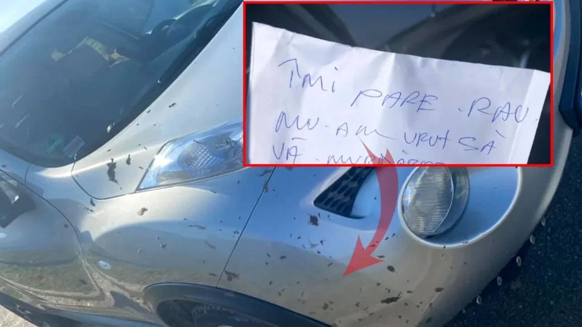 O femeie din Iași a găsit un plic misterios pe parbriz. Gestul neașteptat al unui necunoscut