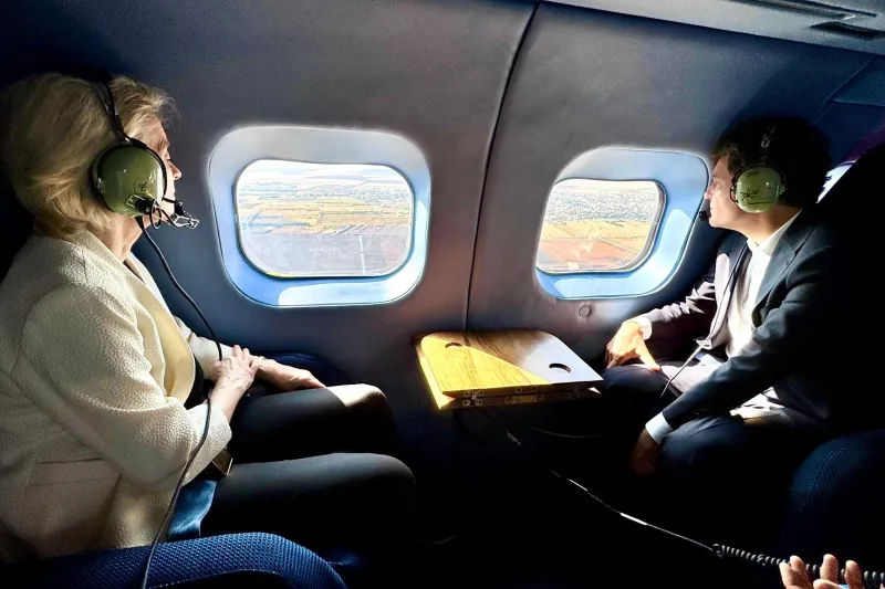 Ursula von der Leyen a ajuns în România. Șefa UE a fost primită de Nicușor Dan – UPDATE