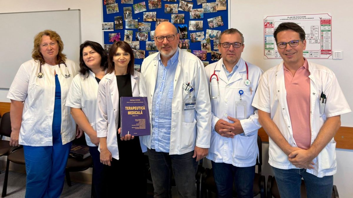 Apariție editorială de mare importanță: „Terapeutică Medicală” – ediția a IV-a, coordonată de prof. dr. Adrian Covic