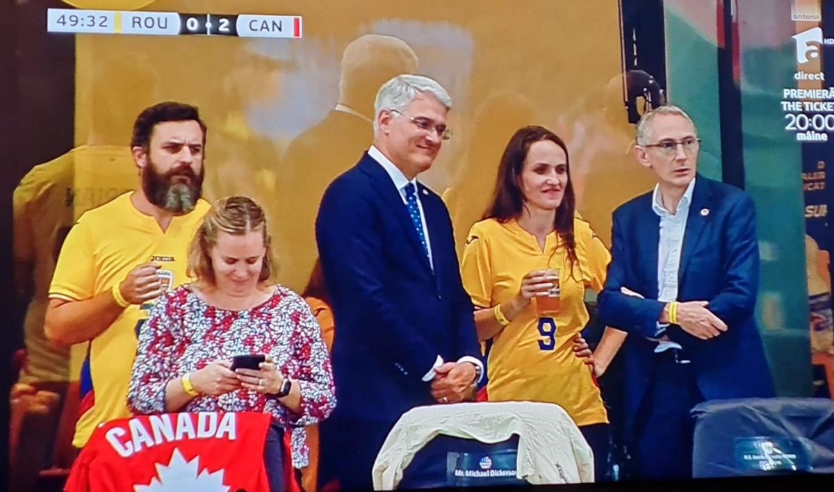 Jandarmeria intervine în cazul consumului de bauturi acoolice pe stadion. Oana Țoiu, în centrul unei controverse de imagine