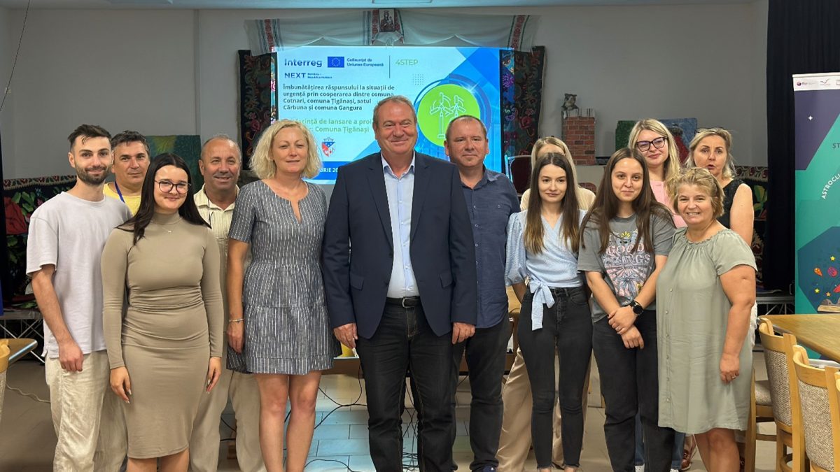 Primăria Țigănași, implicată într-un proiect transfrontalier de peste 1,3 milioane de euro, care reunește comunități din județul Iași și din Republica Moldova