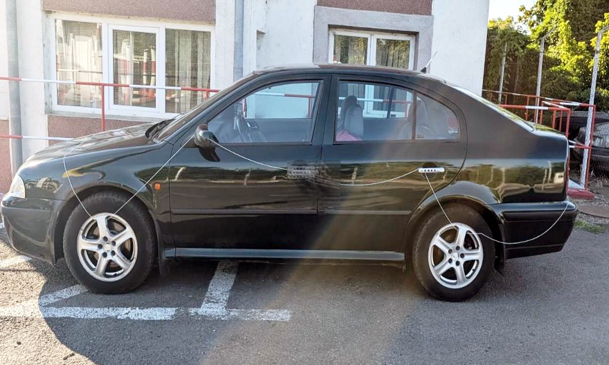 Autoturism radiat din circulație, descoperit la controlul de frontieră