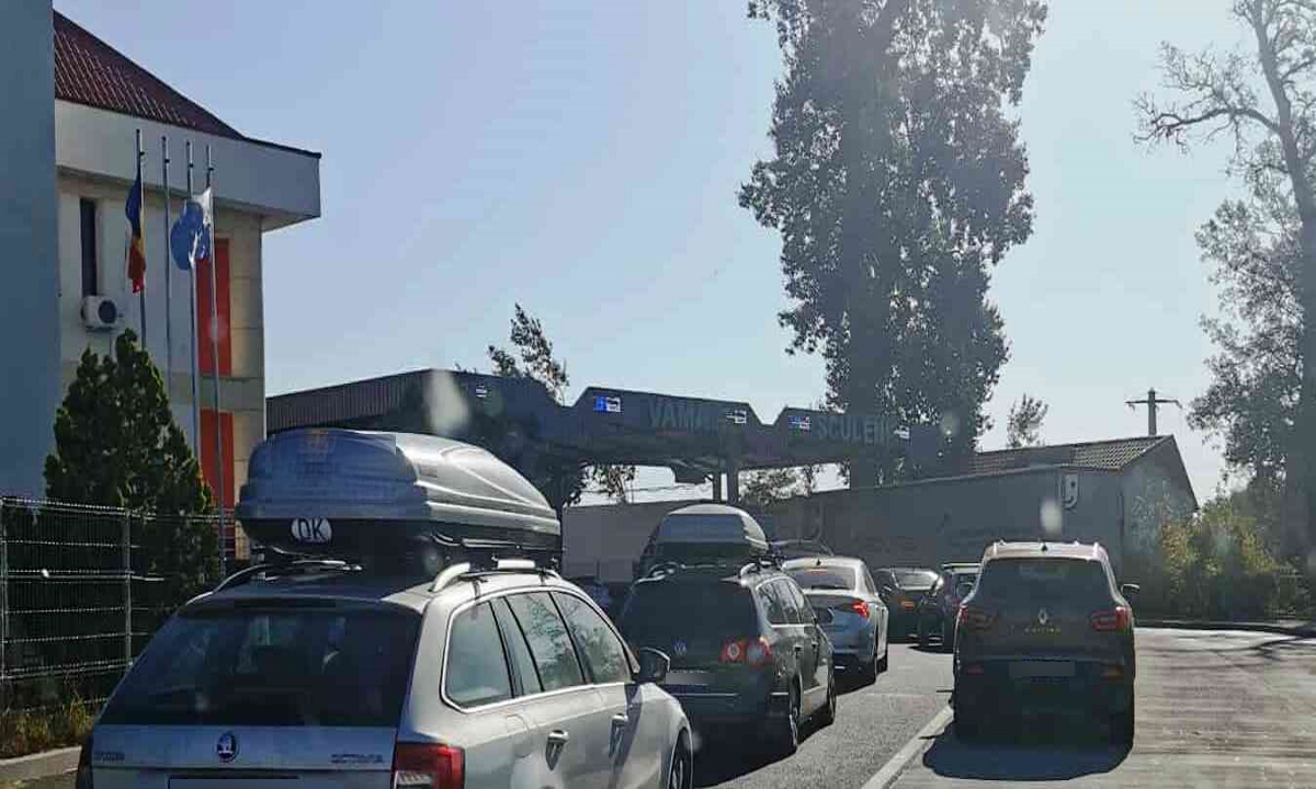 Autoturism căutat de autoritățile din Cehia, descoperit la Sculeni