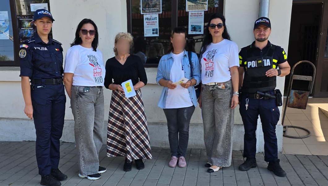 Campania „Selfie-ul pe tren nu ia like-uri, ia vieți” continuă! Acțiuni de prevenire la gările din Iași