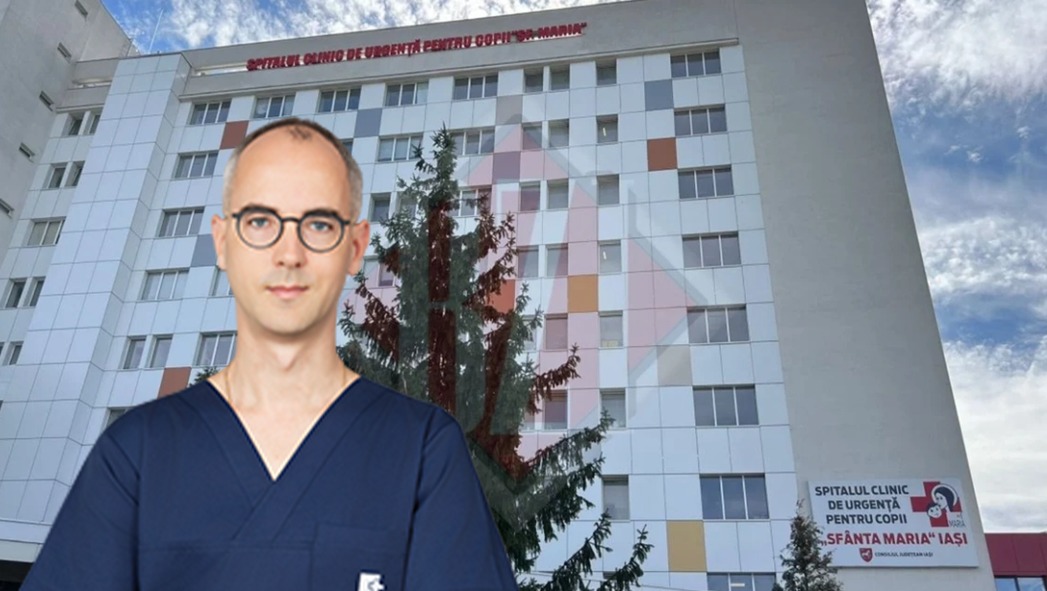 Noul manager de la Spitalul Sf. Maria din Iași este chirurgul Radu Constantin Luca – EXCLUSIV