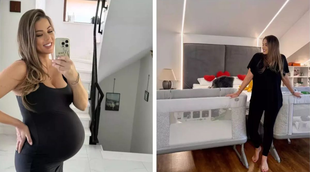 Roxana Nemeș a terminat pregătirile la camera gemenilor. Acum, vedeta poate să nască liniștită