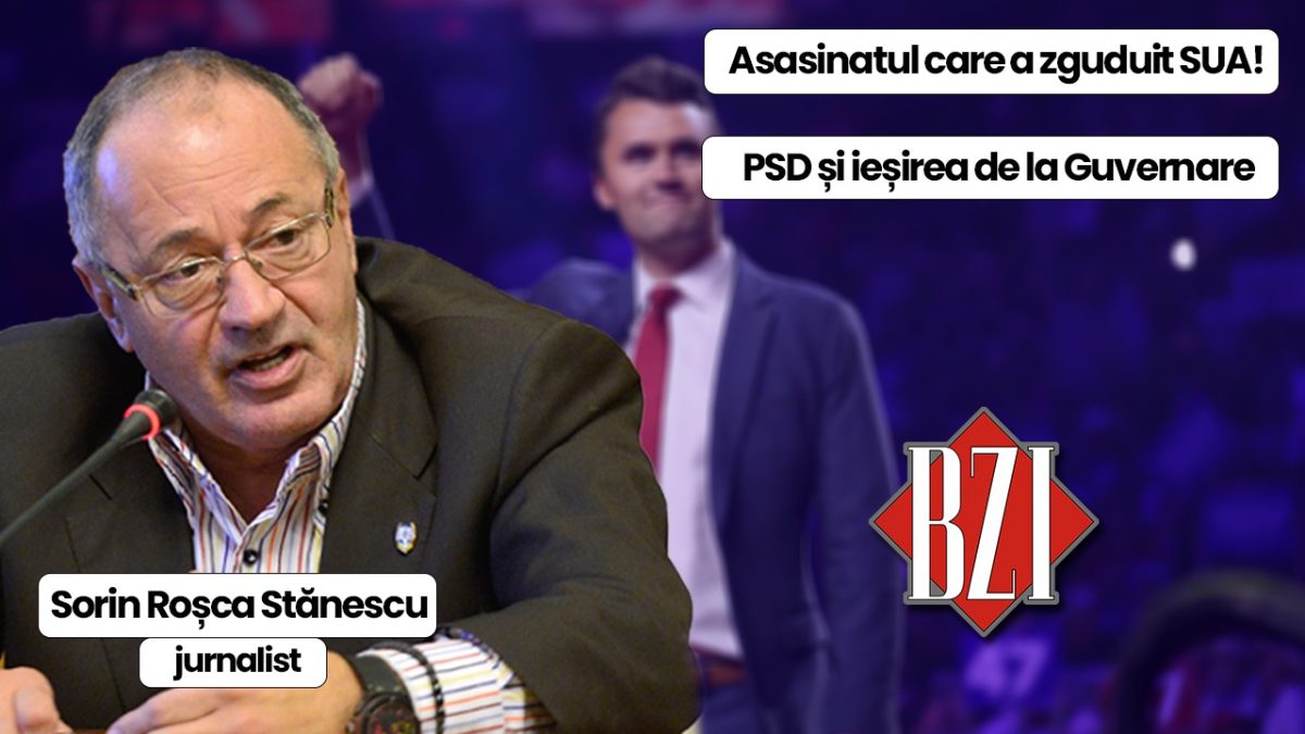 Top talk-show săptămânal special alături de nașul presei din România, senior-jurnalistul Sorin Roșca Stănescu! Totul despre realitățile din România, provocările externe și atentatul care a zguduit Statele Unite ale Americii