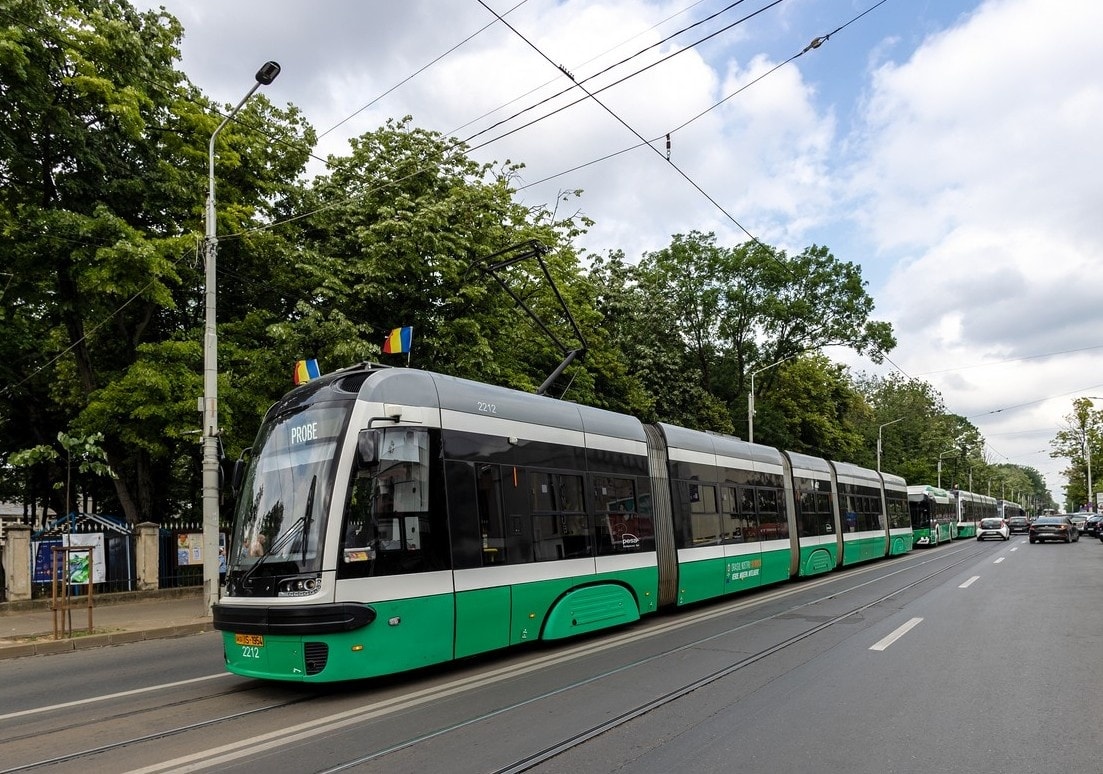 7 milioane de euro pentru modernizarea liniei de tramvai Biblioteca Centrală – Rond Triumf