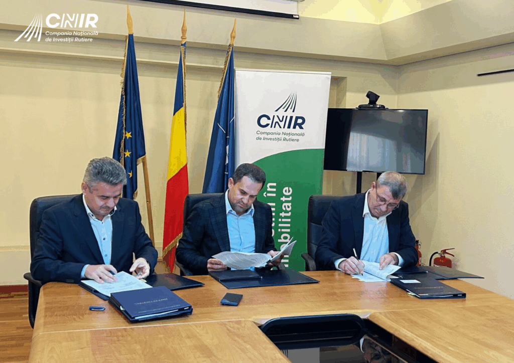 CNIR a semnat contracte de peste 10 miliarde de lei pentru Autostrada A8 și Drumul Expres Focșani–Brăila